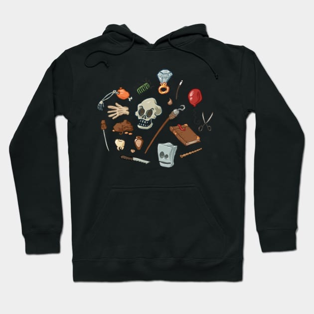 Monkey Island 3 Inventory Hoodie by klook